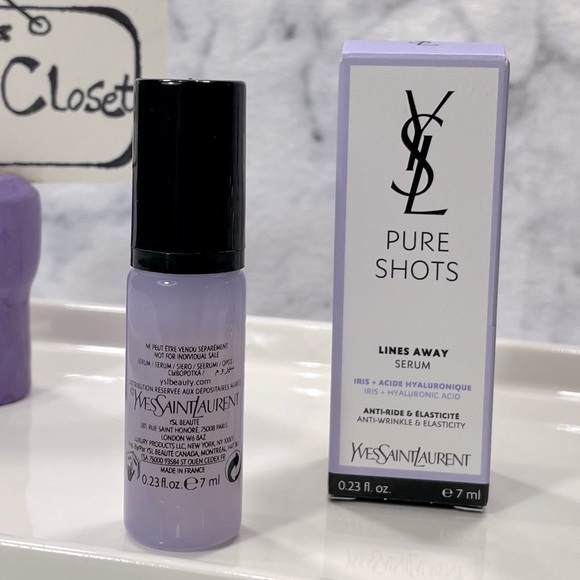 Yves Saint Laurent Pure Shots Lines Away Anti-Aging Serum, NEW - Mini 7 ml - Picture 3 of 13